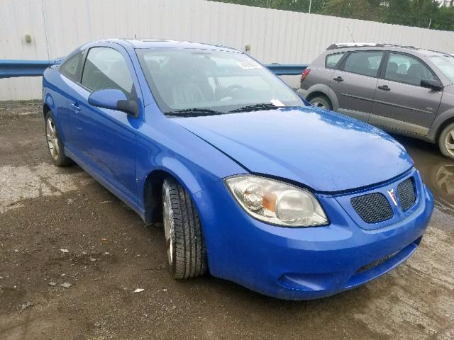 1G2AN18B587134804 - 2008 PONTIAC G5 GT BLUE photo 1