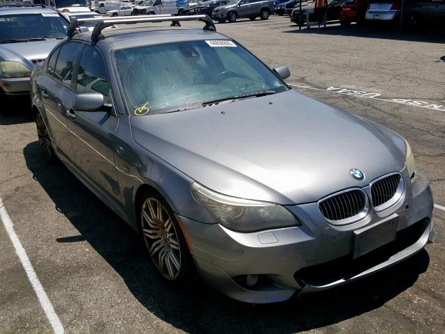 WBANW53528CT54831 - 2008 BMW 550 I SILVER photo 1