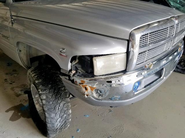 1B7KF26D4VJ611213 - 1997 DODGE RAM 2500 SILVER photo 10