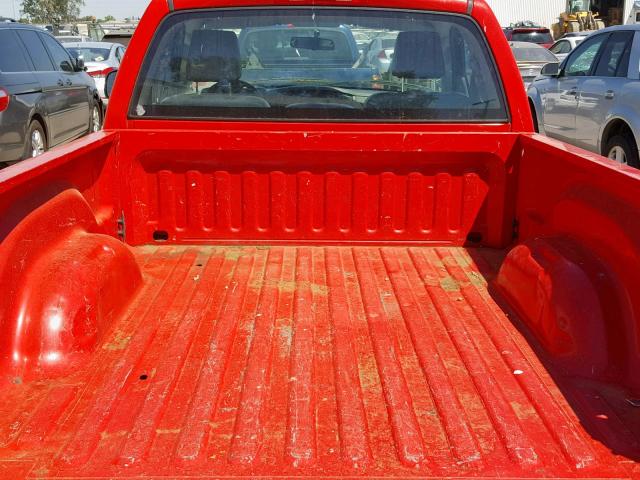 1D7HA16K66J210285 - 2006 DODGE RAM 1500 S RED photo 6