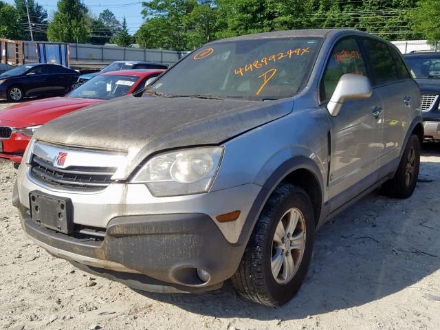 3GSCL33P98S652901 - 2008 SATURN VUE XE SILVER photo 2