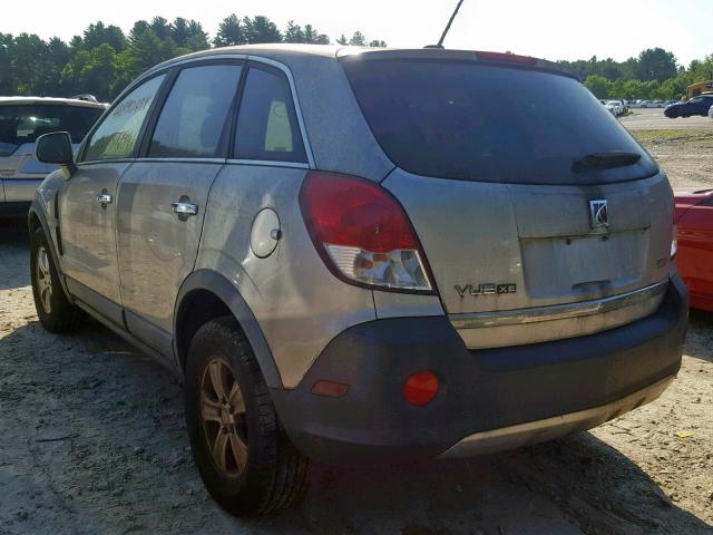 3GSCL33P98S652901 - 2008 SATURN VUE XE SILVER photo 3