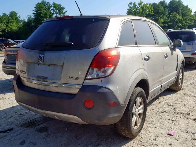 3GSCL33P98S652901 - 2008 SATURN VUE XE SILVER photo 4