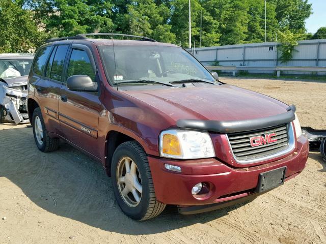 1GKDT13S042407830 - 2004 GMC ENVOY BURGUNDY photo 1