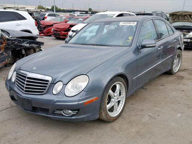 WDBUF56X08B314201 - 2008 MERCEDES-BENZ E 350 GRAY photo 2