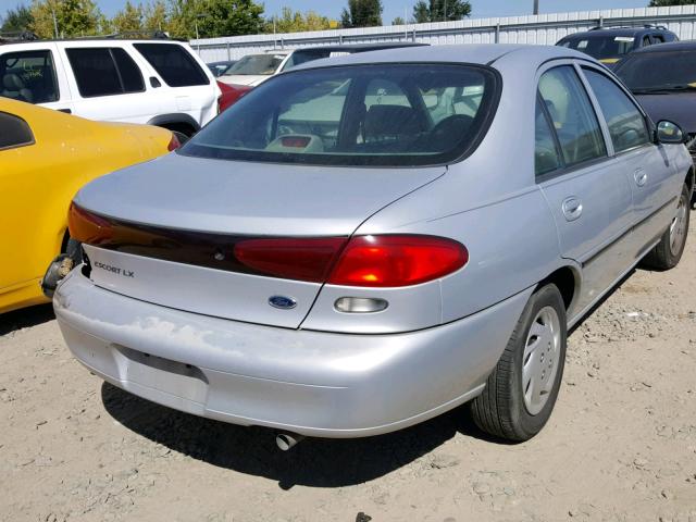 1FAFP10P2WW241644 - 1998 FORD ESCORT LX SILVER photo 4