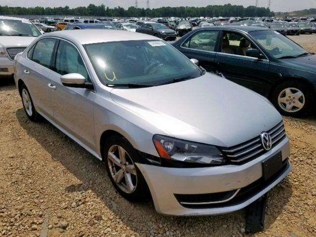 1VWBP7A30DC083467 - 2013 VOLKSWAGEN PASSAT SE SILVER photo 1