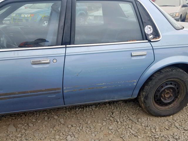 1G4AG54NXN6449205 - 1992 BUICK CENTURY SP BLUE photo 9