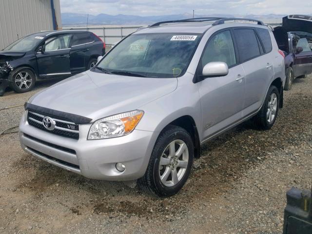 JTMBK31V785051010 - 2008 TOYOTA RAV4 LIMIT SILVER photo 2