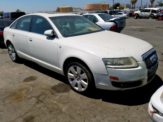 WAUAH74F56N131969 - 2006 AUDI A6 3.2 WHITE photo 1