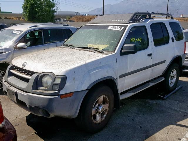 5N1ED28T34C673286 - 2004 NISSAN XTERRA XE WHITE photo 2