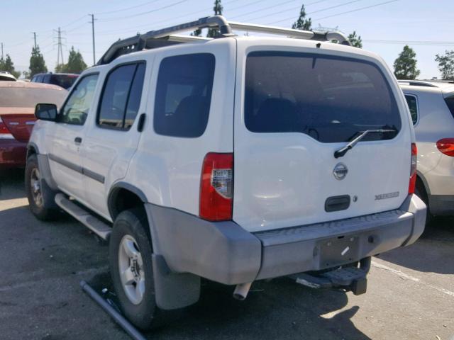 5N1ED28T34C673286 - 2004 NISSAN XTERRA XE WHITE photo 3