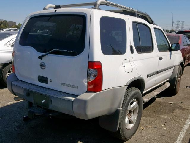 5N1ED28T34C673286 - 2004 NISSAN XTERRA XE WHITE photo 4