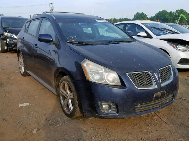 5Y2SP67029Z422888 - 2009 PONTIAC VIBE BLUE photo 1