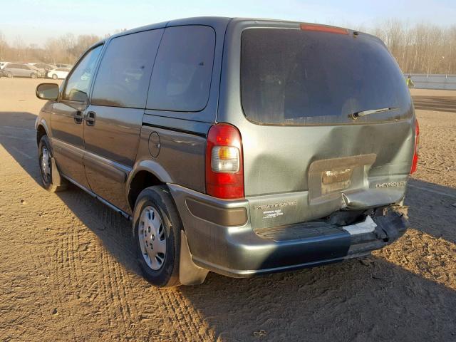 1GNDU03E74D231223 - 2004 CHEVROLET VENTURE GREEN photo 3