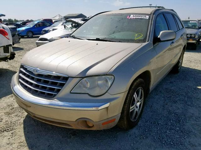 2A8GM68X77R196020 - 2007 CHRYSLER PACIFICA T GOLD photo 2