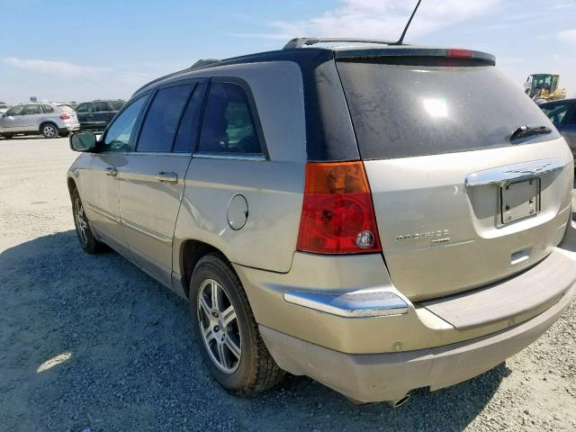 2A8GM68X77R196020 - 2007 CHRYSLER PACIFICA T GOLD photo 3