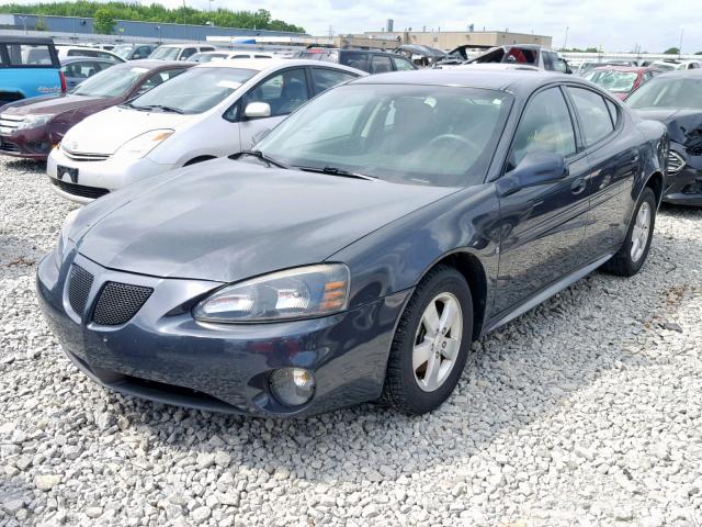 2G2WP552581149862 - 2008 PONTIAC GRAND PRIX CHARCOAL photo 2