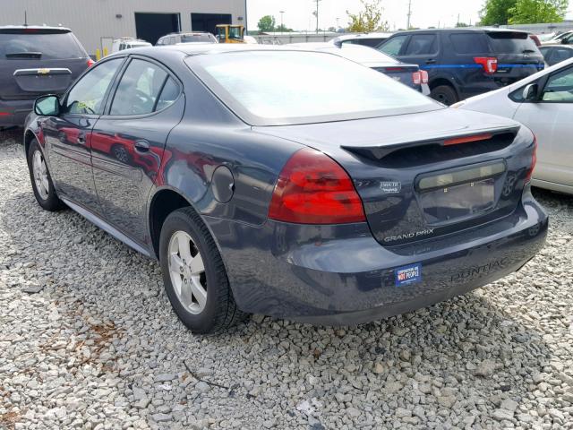2G2WP552581149862 - 2008 PONTIAC GRAND PRIX CHARCOAL photo 3