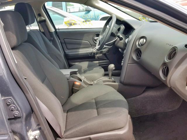 2G2WP552581149862 - 2008 PONTIAC GRAND PRIX CHARCOAL photo 5