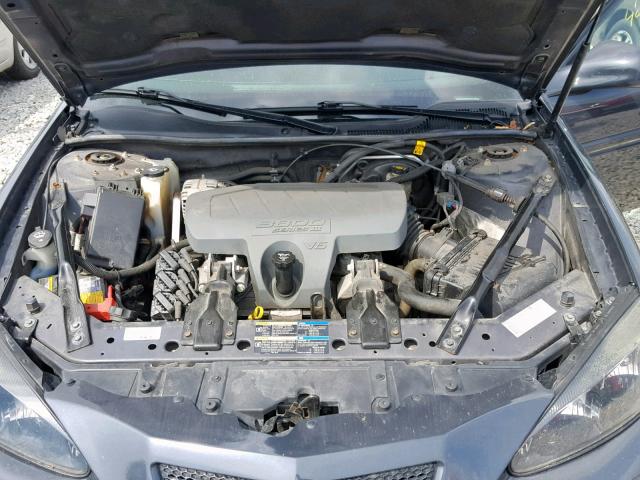 2G2WP552581149862 - 2008 PONTIAC GRAND PRIX CHARCOAL photo 7
