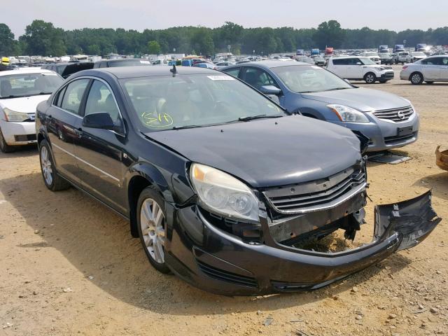 1G8ZS57N47F189169 - 2007 SATURN AURA XE BLACK photo 1