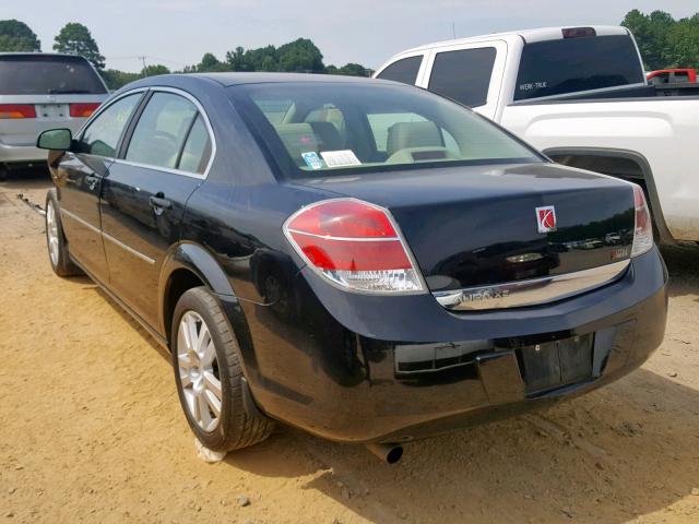 1G8ZS57N47F189169 - 2007 SATURN AURA XE BLACK photo 3