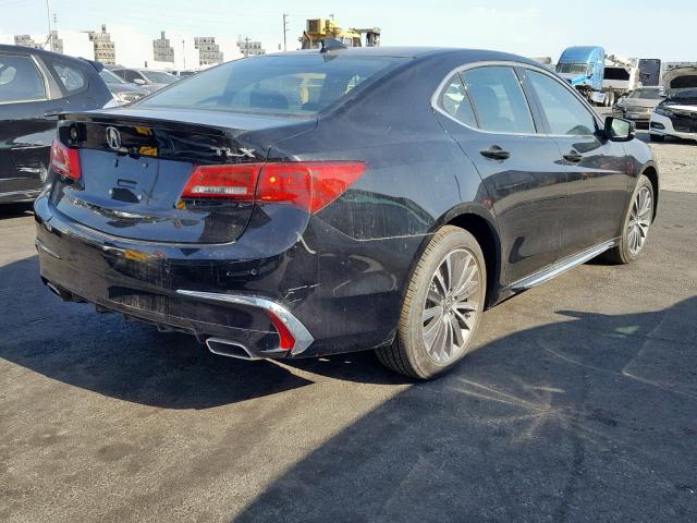 19UUB2F7XJA002959 - 2018 ACURA TLX ADVANC BLACK photo 4