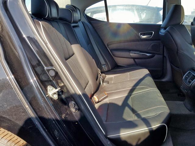 19UUB2F7XJA002959 - 2018 ACURA TLX ADVANC BLACK photo 6