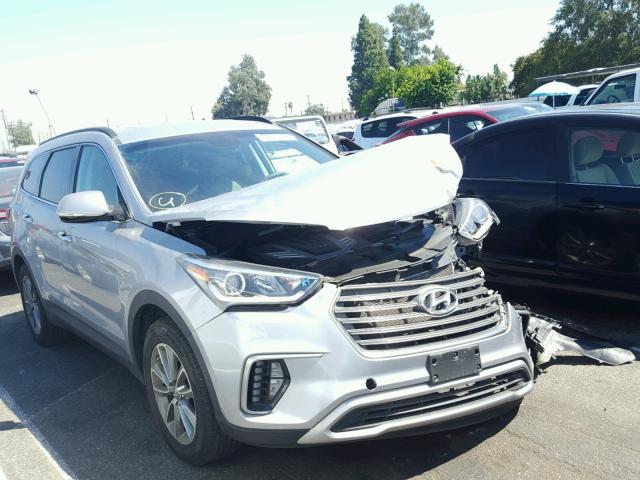 KM8SN4HF2HU248955 - 2017 HYUNDAI SANTA FE S SILVER photo 1