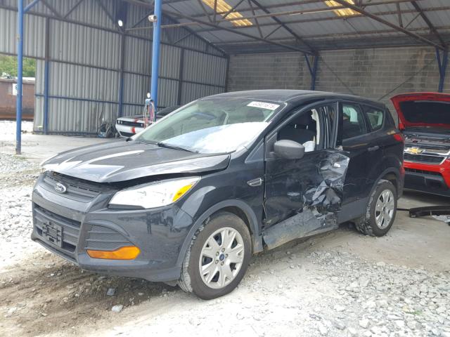 1FMCU0F75EUE04249 - 2014 FORD ESCAPE S GRAY photo 2