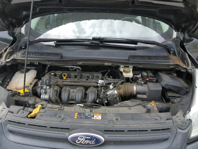 1FMCU0F75EUE04249 - 2014 FORD ESCAPE S GRAY photo 7