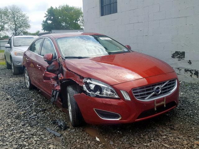 YV1622FS2C2142474 - 2012 VOLVO S60 T5 RED photo 1