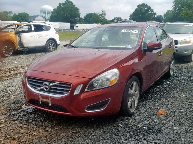 YV1622FS2C2142474 - 2012 VOLVO S60 T5 RED photo 2