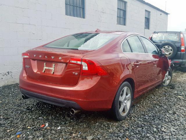 YV1622FS2C2142474 - 2012 VOLVO S60 T5 RED photo 4