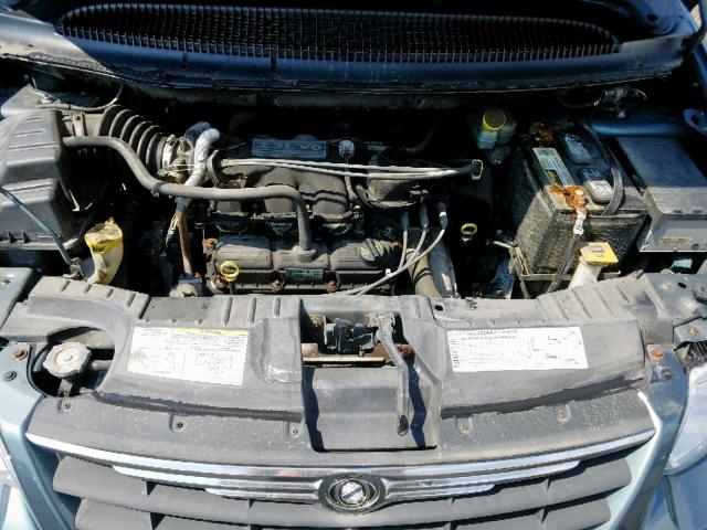 2A4GP44R56R880292 - 2006 CHRYSLER TOWN & COU GREEN photo 7