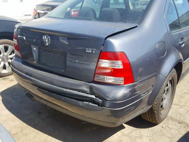 3VWRE69M24M096182 - 2004 VOLKSWAGEN JETTA GL GRAY photo 9