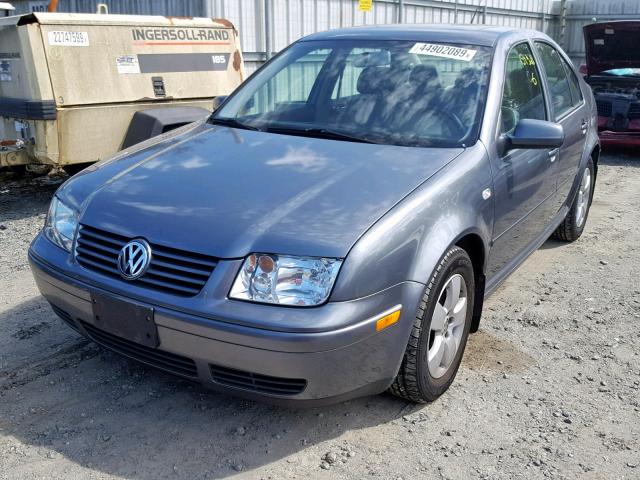 3VWSP69M83M192165 - 2003 VOLKSWAGEN JETTA GLS GRAY photo 2