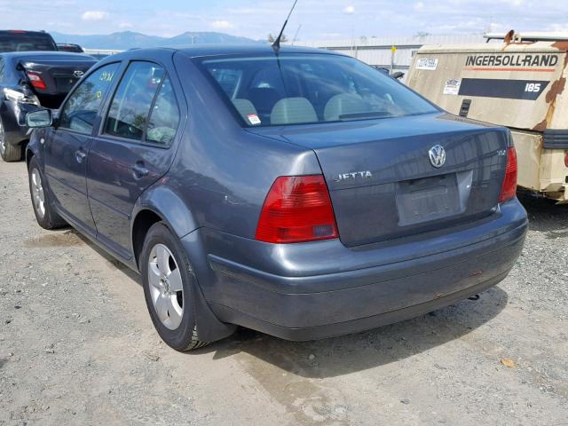 3VWSP69M83M192165 - 2003 VOLKSWAGEN JETTA GLS GRAY photo 3