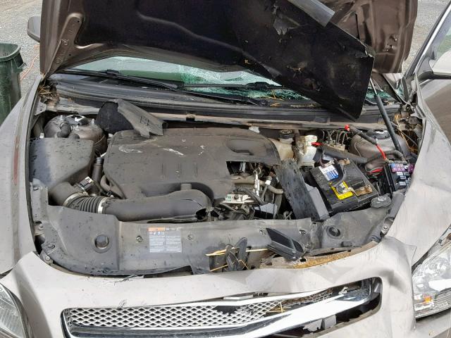 1G1ZE5E18BF390541 - 2011 CHEVROLET MALIBU LTZ ყავისფერი ფოტო 7