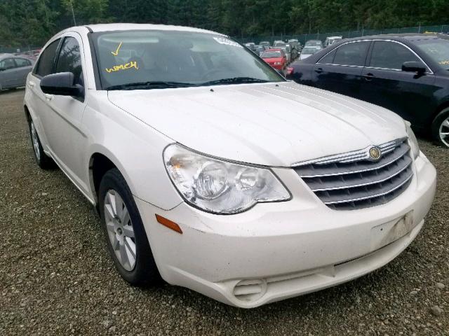 1C3LC46J58N142794 - 2008 CHRYSLER SEBRING LX WHITE photo 1