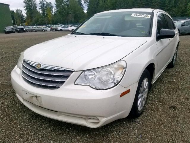 1C3LC46J58N142794 - 2008 CHRYSLER SEBRING LX WHITE photo 2