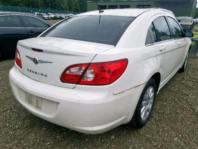 1C3LC46J58N142794 - 2008 CHRYSLER SEBRING LX WHITE photo 4