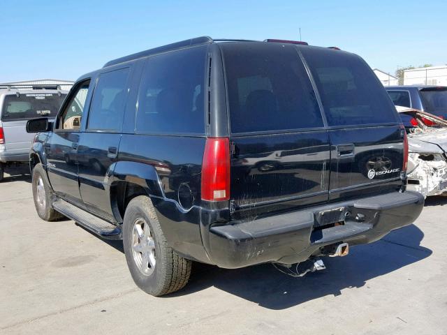 1GYEK13R5YR143057 - 2000 CADILLAC ESCALADE BLACK photo 3