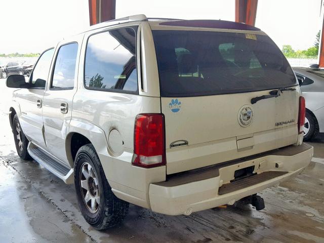 1GYEC63T64R204058 - 2004 CADILLAC ESCALADE L WHITE photo 3