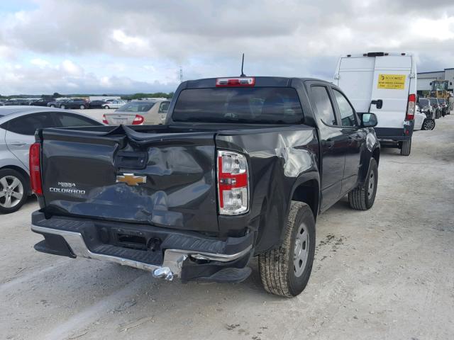 1GCGSBEA0J1111021 - 2018 CHEVROLET COLORADO GREEN photo 4