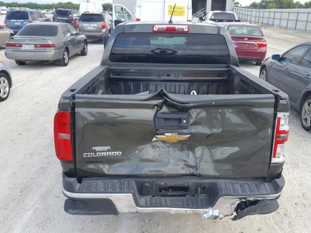 1GCGSBEA0J1111021 - 2018 CHEVROLET COLORADO GREEN photo 6