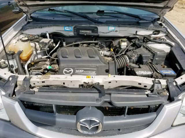 4F2CZ96194KM30532 - 2004 MAZDA TRIBUTE ES 银色 照片 7
