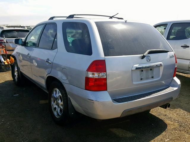 2HNYD18861H527247 - 2001 ACURA MDX TOURIN SILVER photo 3