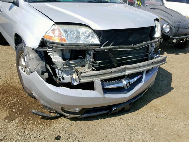 2HNYD18861H527247 - 2001 ACURA MDX TOURIN SILVER photo 9